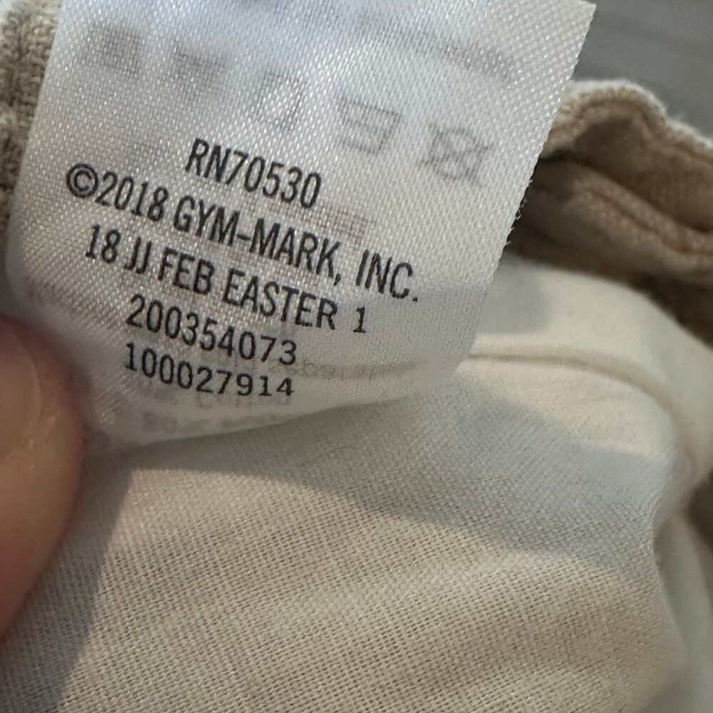 Janie and Jack Linen Blend Shorts Suspenders Overalls Shortalls 6-12 Month Beige - Picture 5 of 5